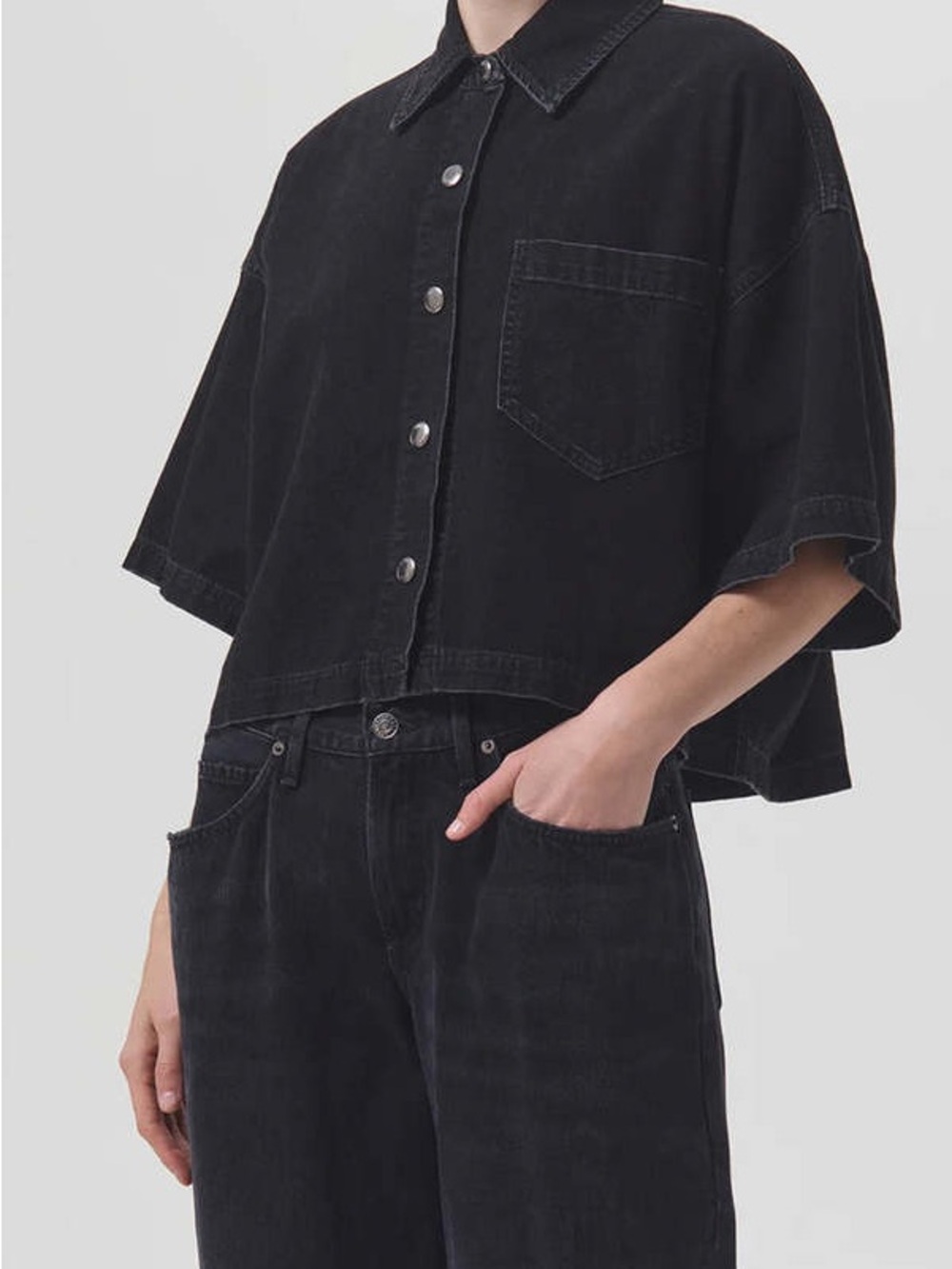 AGOLDE
RONA BOX SHIRT - INTENSE